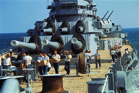 USS New Jersey's crew in Vietnam War