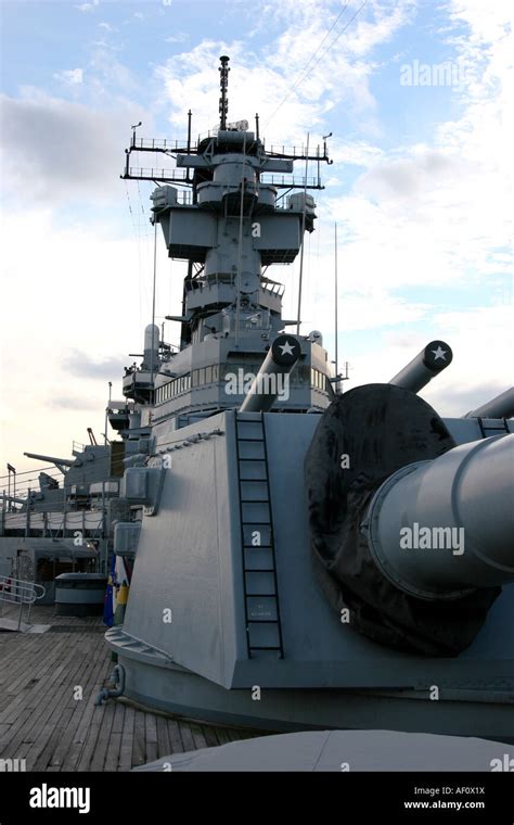 USS New Jersey Museum Guns