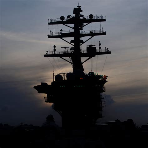 USS Nimitz (CVN-68) underway in the Arabian Sea