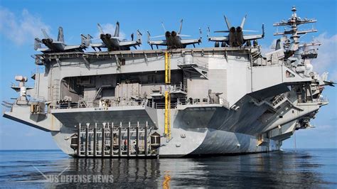 USS Nimitz, a modern US aircraft carrier