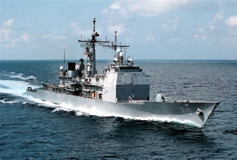 USS Normandy CG-60 at sea