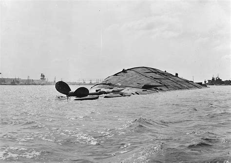 USS Oklahoma Capsized