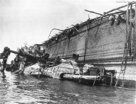 USS Oklahoma Wreckage