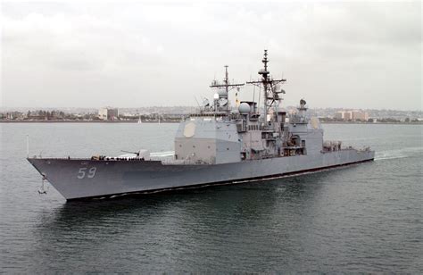 USS Princeton (CG-59) at sea