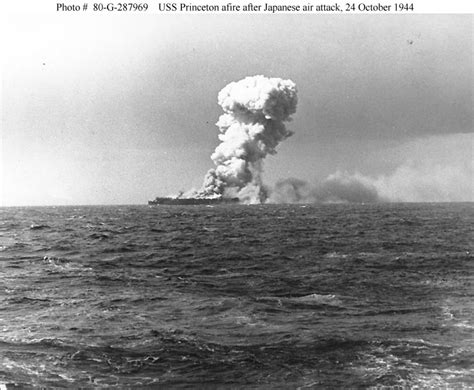 USS Princeton Disaster