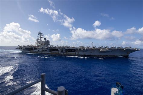 USS Ronald Reagan at Sea