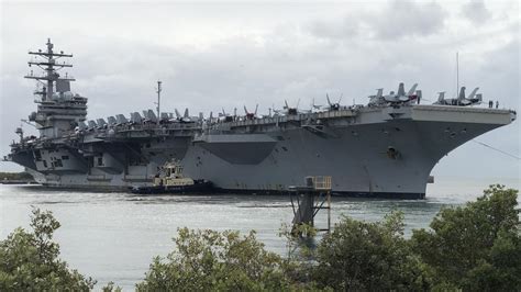 USS Ronald Reagan Docked