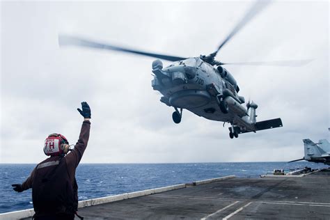 USS Ronald Reagan Helicopter