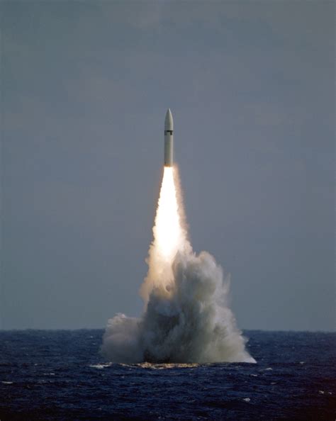 USS Robert E. Lee Polaris Missile Launch