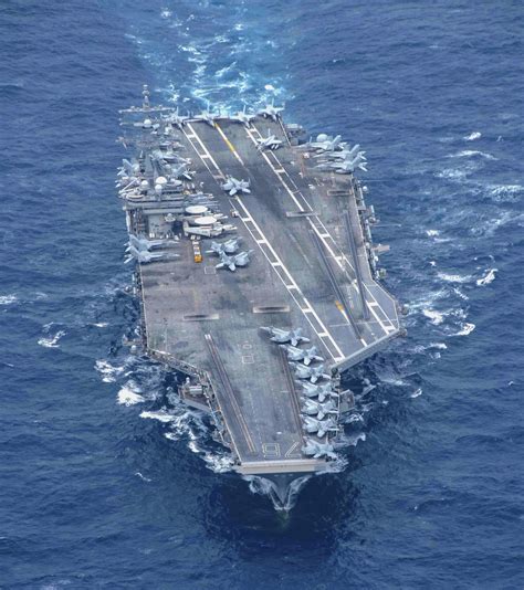 USS Ronald Reagan at sea