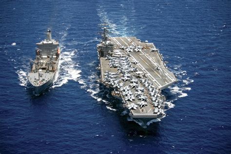 USS Ronald Reagan at sea