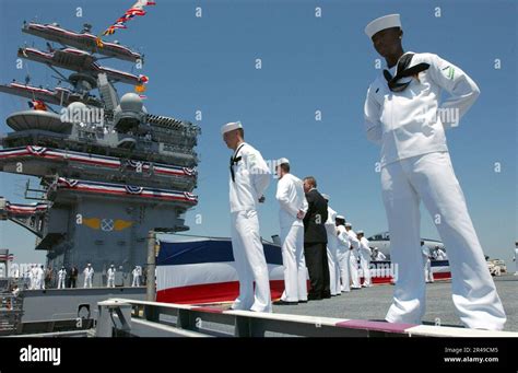 USS Ronald Reagan Commissioning