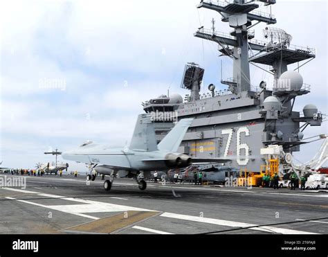 USS Ronald Reagan flight deck