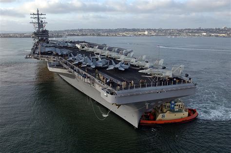 USS Ronald Reagan in San Diego