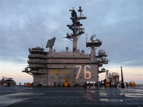 USS Ronald Reagan superstructure