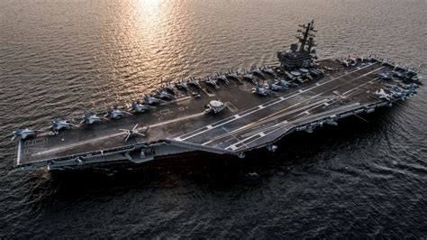 USS Ronald Reagan undergoing upgrades