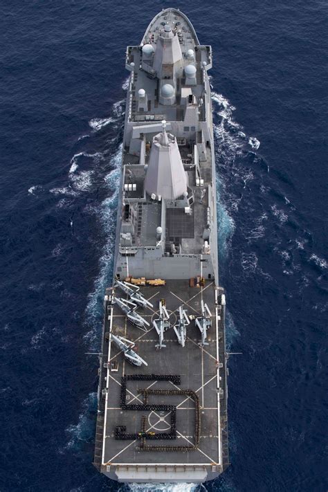 USS San Diego LPD-22 Flight Deck