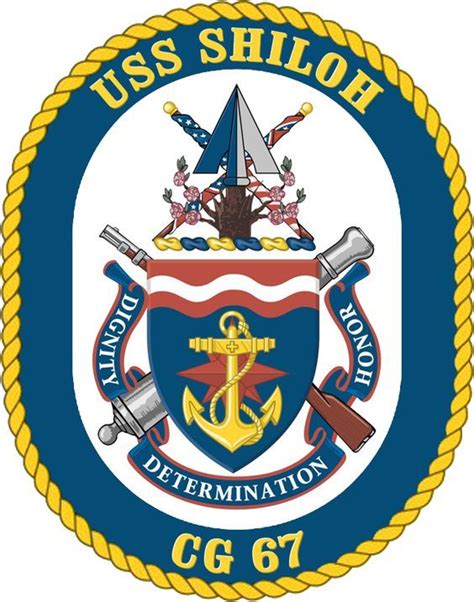 USS Shiloh (CG-67) ship crest