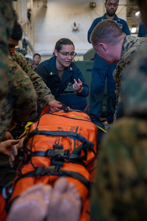 USS Somerset training