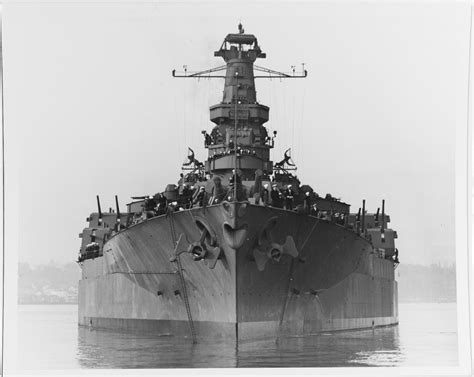 USS Tennessee during the attack on Pearl Harbor