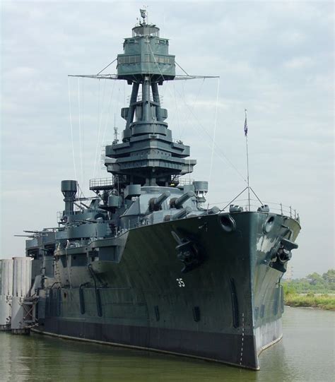 USS Texas BB-35 Museum Ship Exterior