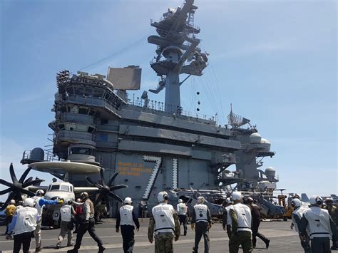 USS Theodore Roosevelt crew