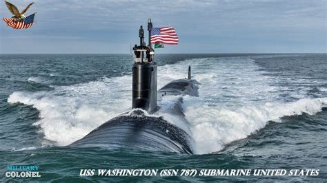 USS Washington Submarine Combat Image