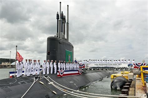 USS Washington Submarine Missiles Image