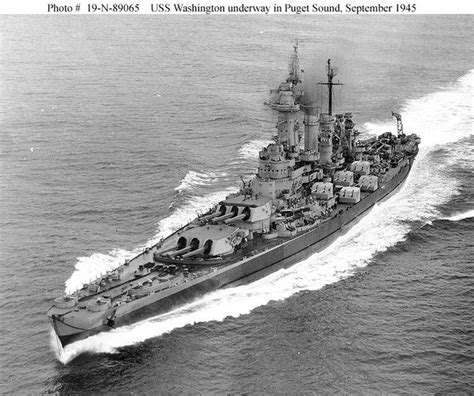 USS Washington Torpedoes Image