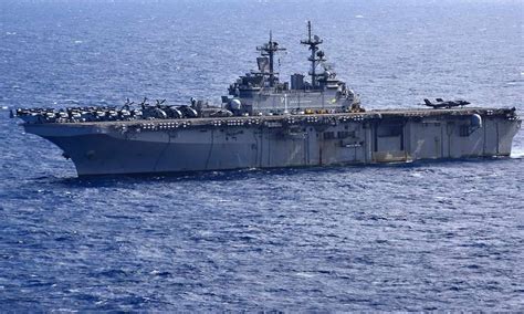 USS Wasp (LHD-1) underway in the Atlantic Ocean