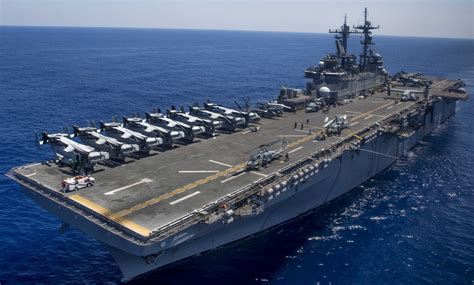 USS Wasp (LHD 1) in dry dock