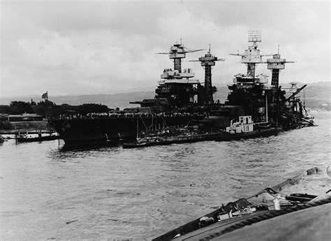 USS West Virginia Wreckage