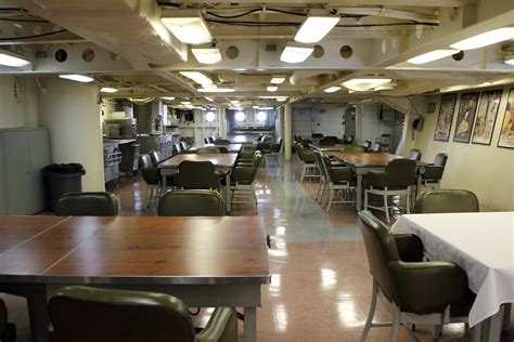 USS Wisconsin museum interior