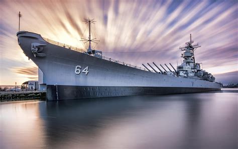 The USS Wisconsin's command center