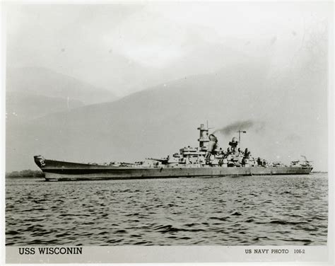 USS Wisconsin in World War II