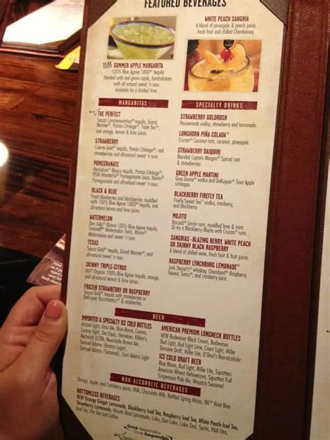 UT Longhorns Lunch Menu Printable Gallery