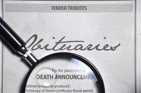 Using obituaries to build a comprehensive family history