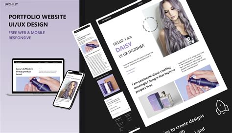 ux portfolio design templates