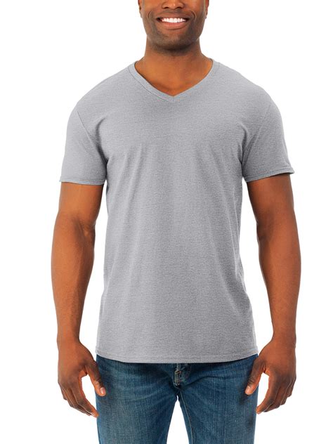 V-neck t-shirt template