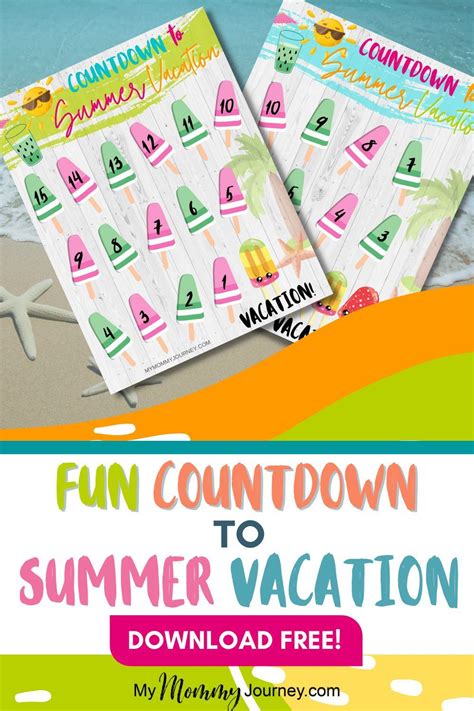 Nature vacation countdown