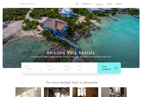 Vacation Rental Template 5