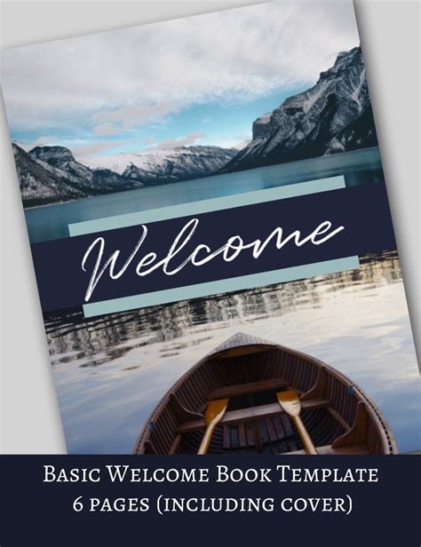 Vacation Rental Welcome Book