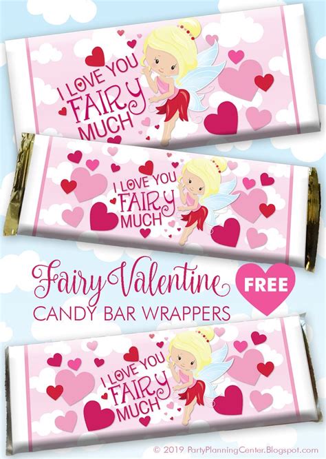 Valentine candy bar wrappers free printable templates 6