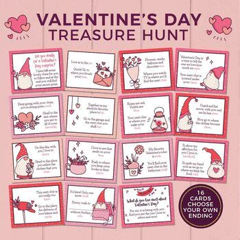 Valentine Gnome Scavenger Hunt