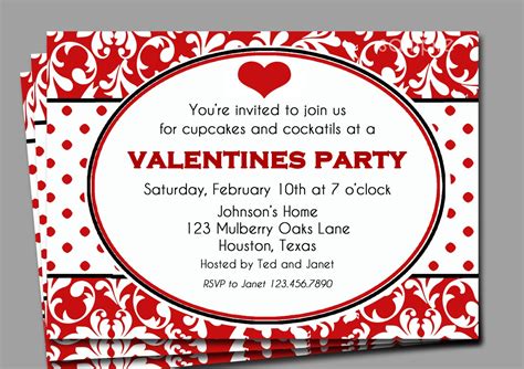 Valentine Invitation Ideas