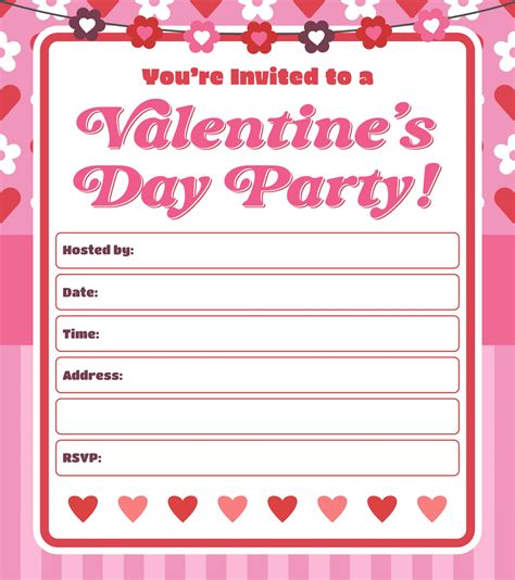 Valentine Invitation Templates