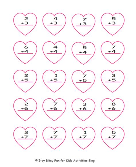 Valentine math fun image 8