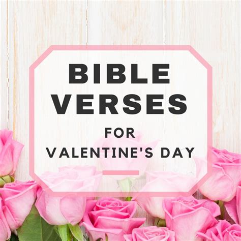 Valentine's Day Bible verses