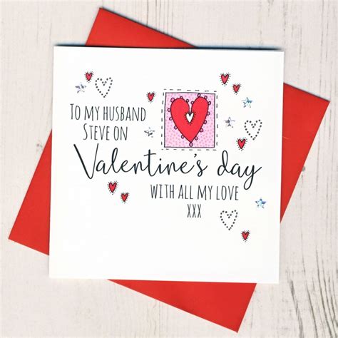 Valentine's Day Card Ideas for Husband