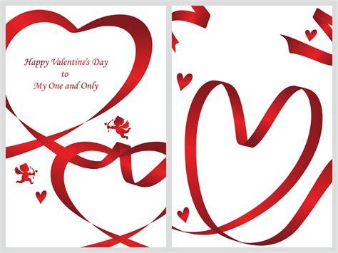 Valentine's Day Card Template 5